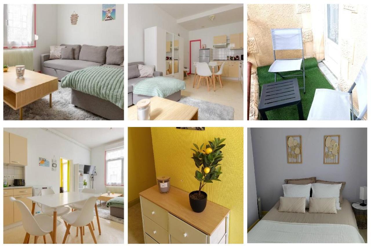 ++++ Central Charmant 70M2 Avec Balcon, Mer A 200 M Et Rue Pietonne A 300 M ++++ Berck Eksteriør billede